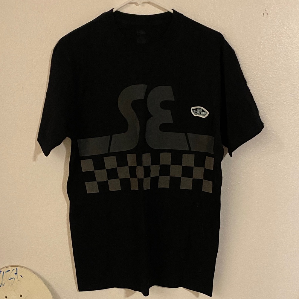 Black Graphic T-Shirt SE VANS